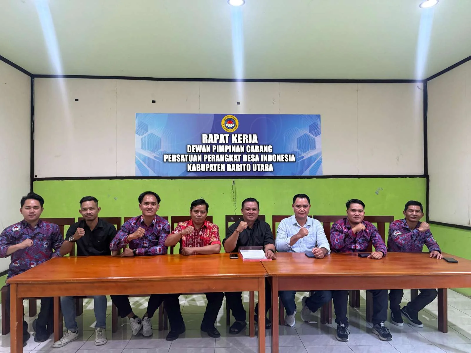 Raker DPC Persatuan Perangkat Desa Indonesia Kabupaten Barito Utara, Komitmen Dukung Program Bupati dan Wakil Bupati Barut
